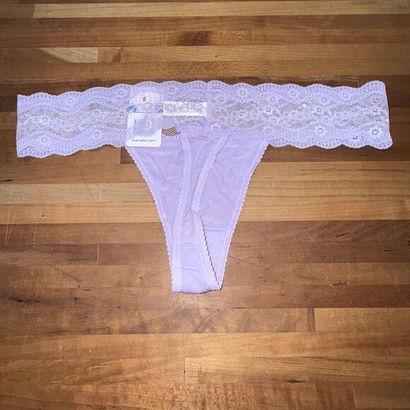 Assorted Thong pant set of 3 white/purple/tan  XL - Picture 9 of 16